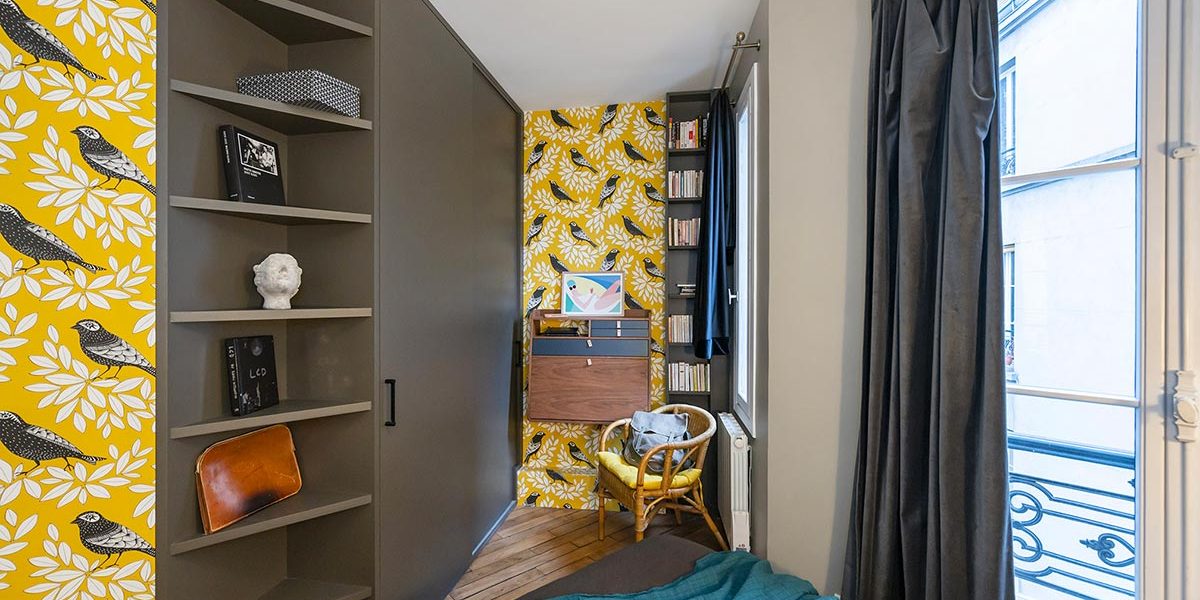 choix de décoration d'un petit appartement parisien