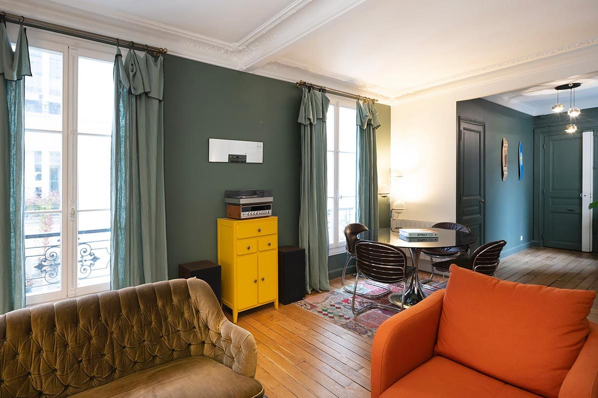 optimiser les volumes et décorer un appartement parisien