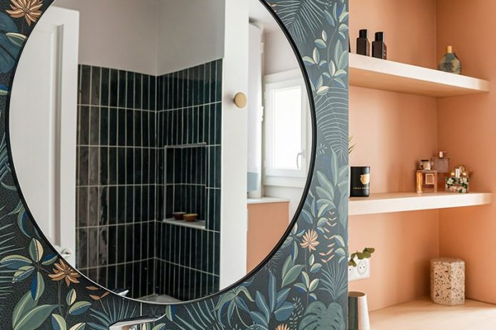 relooking salle de bain d'un appartement à Paris avec décoration cocooning - la vasque