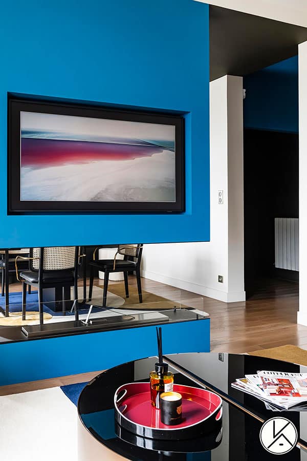 masculine elegance living room and designer TV unit 2