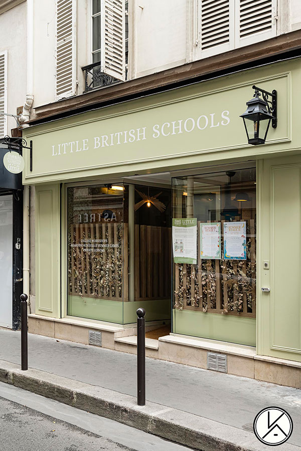 little british school aménagement local rue Lévis 2