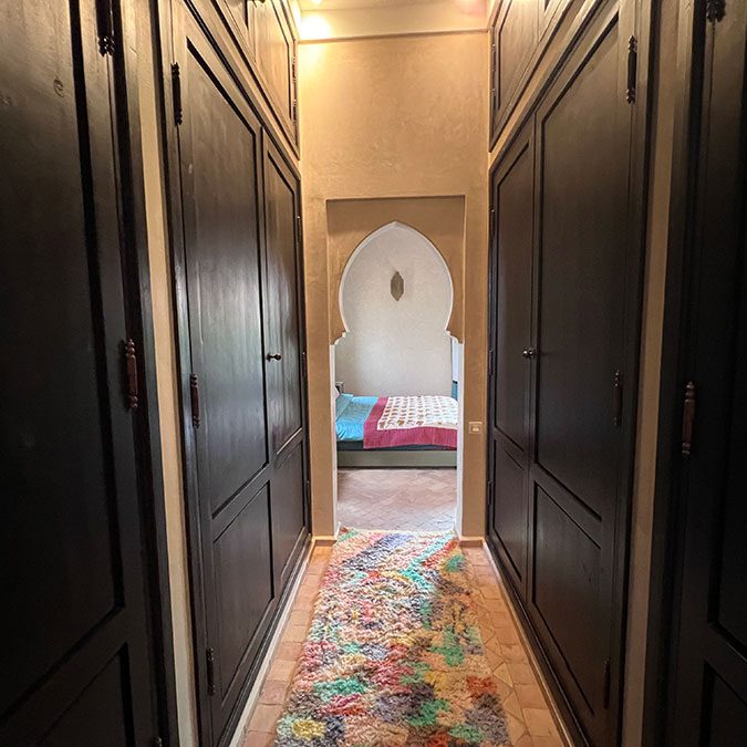 couloir maison vacances marrakech