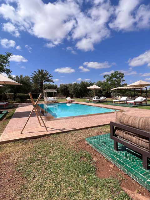 maison vacances marrakech extérieur maison piscine 3