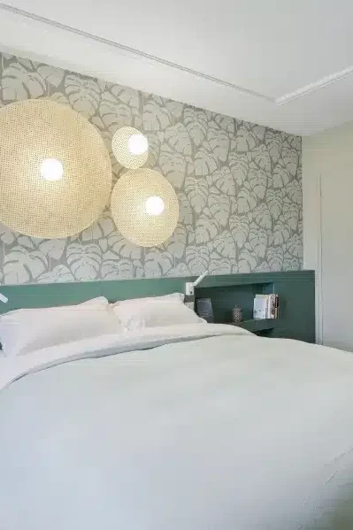appartement familial et convivial chambre papier peint