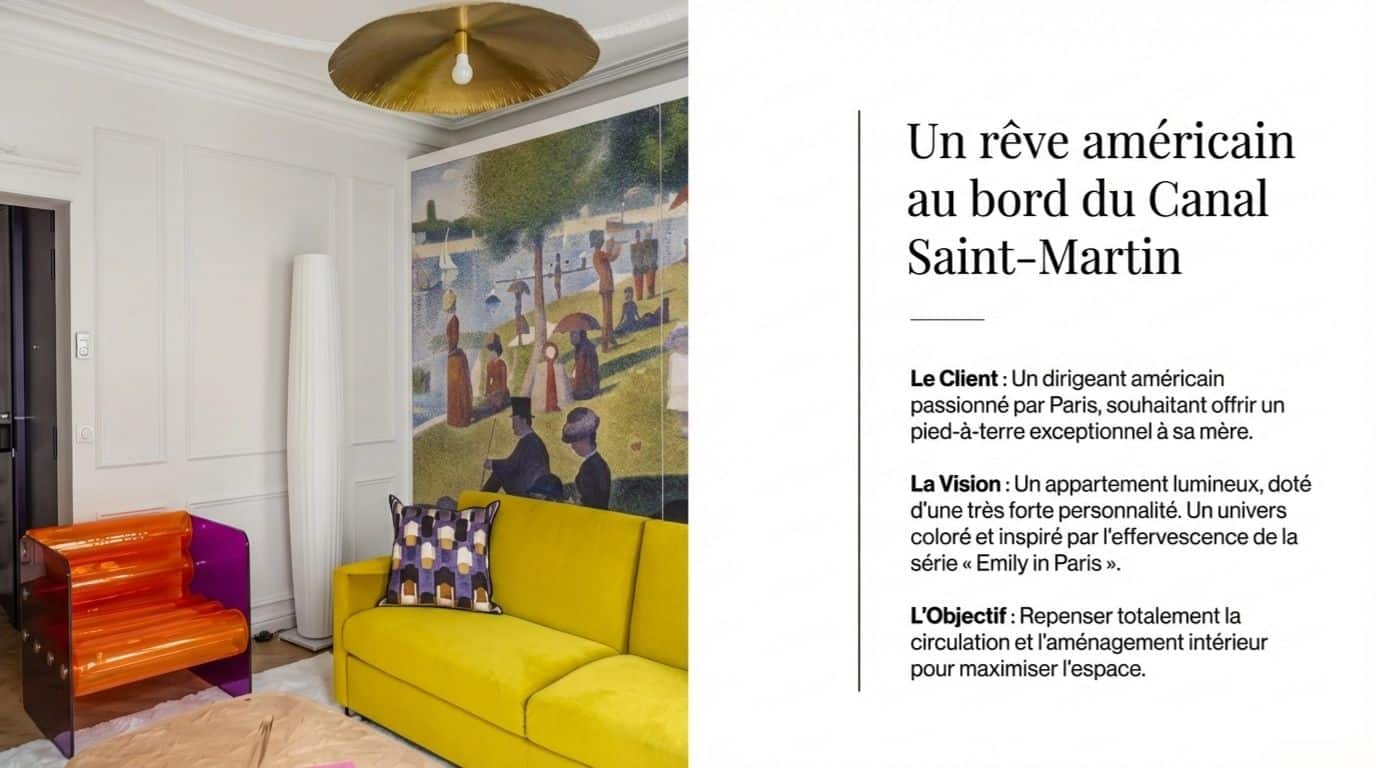 projet Emily in Paris rêve américain