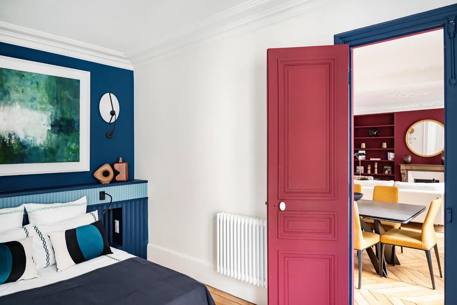 chambre parentale vue salon